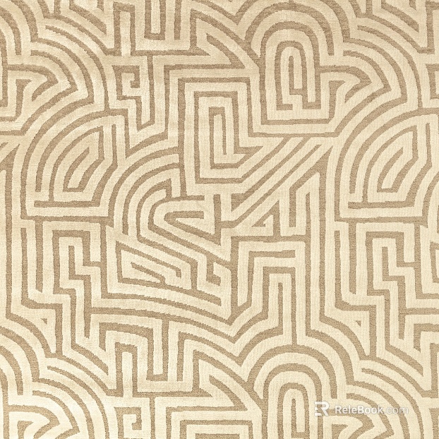 Light Curry Geometric Pattern Carpet texture