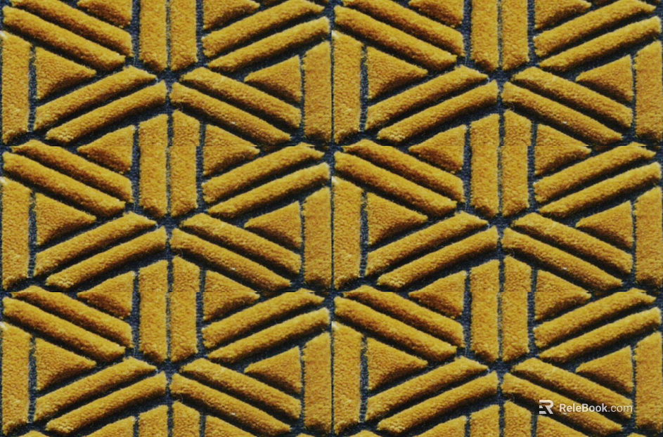 geometric carpet texture