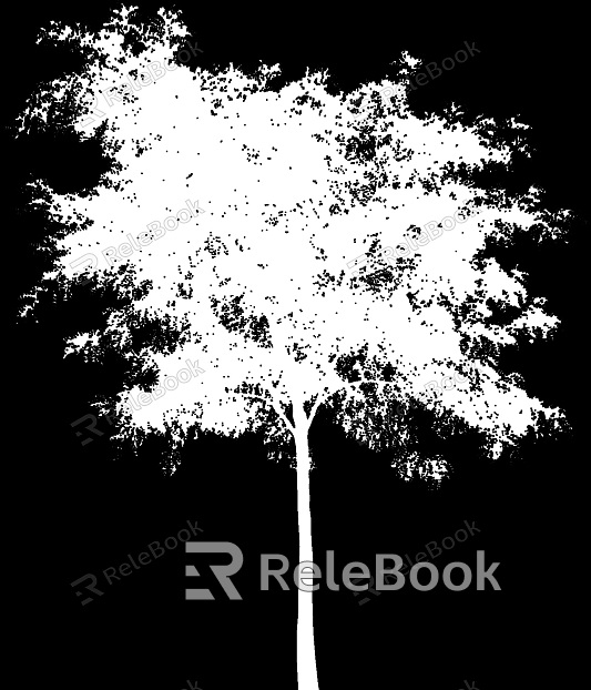 black and white tree shadow texture