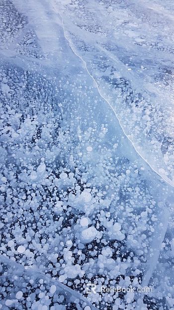 Ice texture