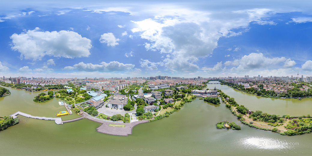 HDR Ecological Rivers and Lakes Scenery Panorama texture