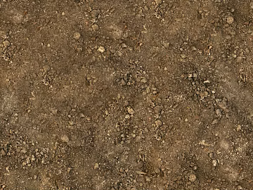 Mud ground 3d model