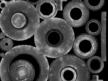 Do the old silver gray metal gasket industrial components texture (ID:ffaeh778561)