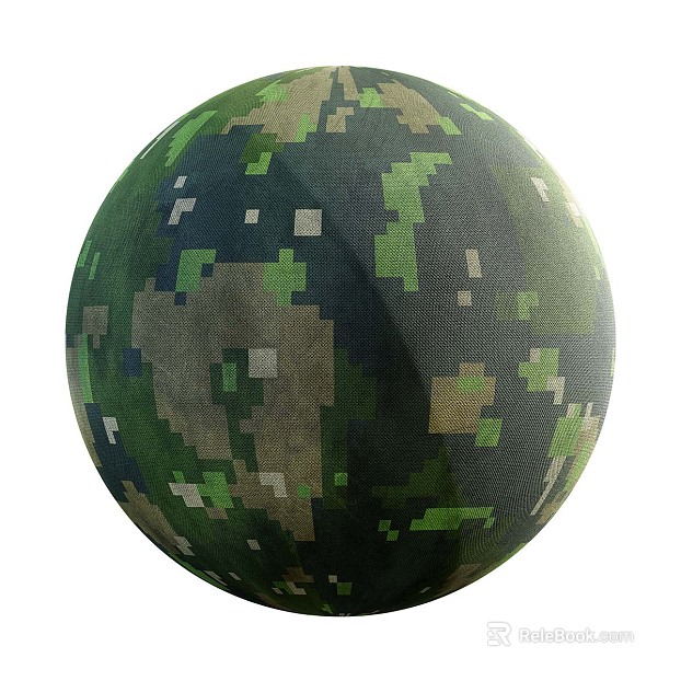Camouflage PBR texture