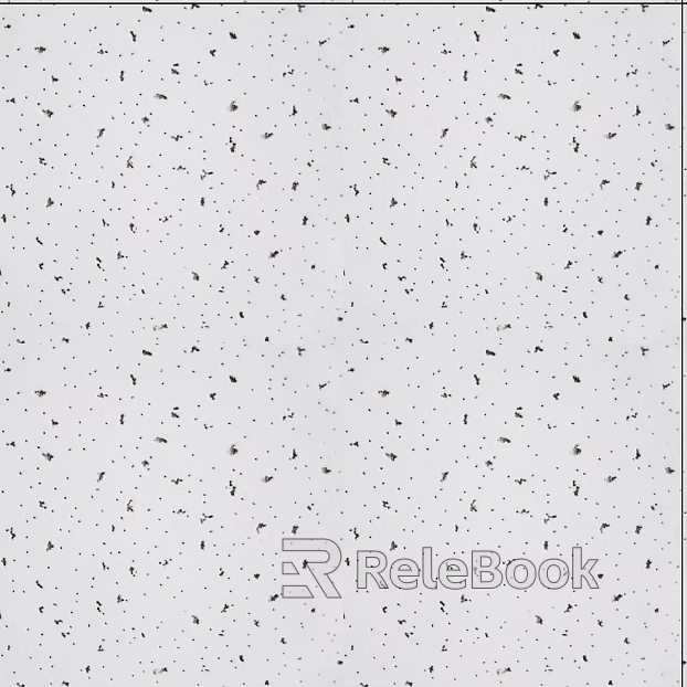 Mineral wool board texture