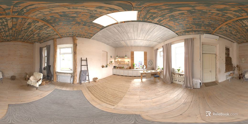 Indoor Home Decoration Space Day HDR texture