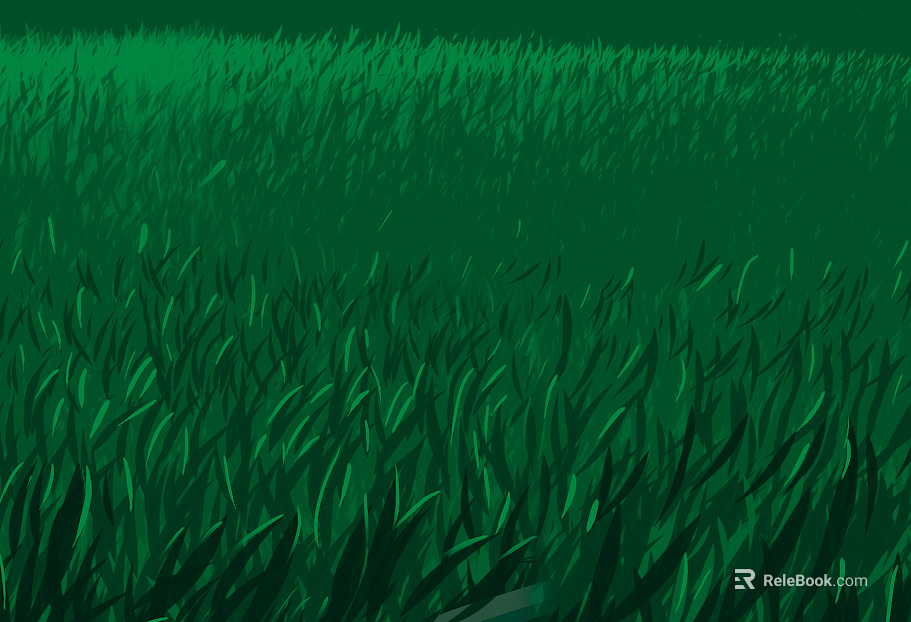 Plant painting texture