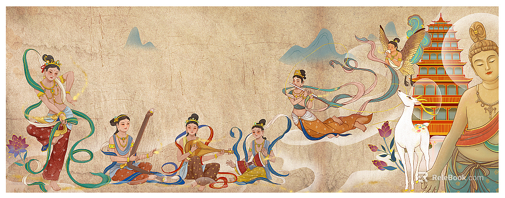 figure painting texture