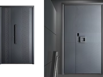 Single door texture (ID:ffajg63227)