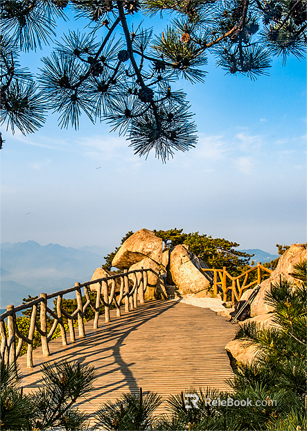 Wild Scenery Huanggang Dabie Mountain texture