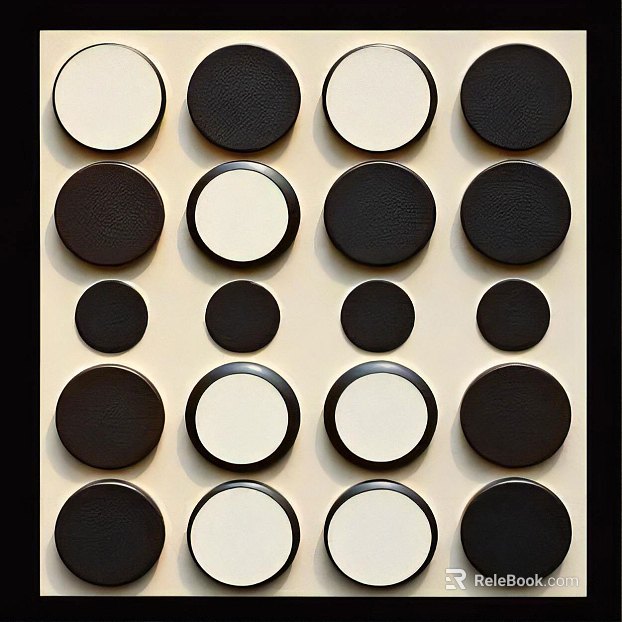 three-dimensional physical painting texture
