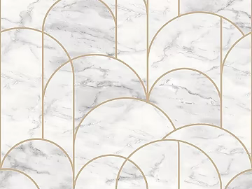 Marble mosaic tile with metal edge texture (ID:ffaeg66420)