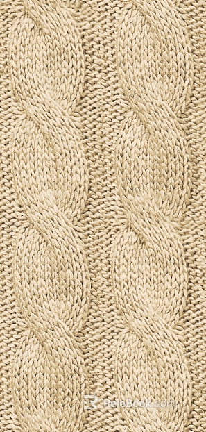 Beige Knitted Fabric Apparel Home Textile texture