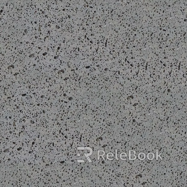 Hole stone gray volcanic rock hole stone seamless texture