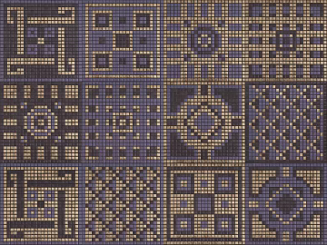 mosaic map texture (ID:ffagf2445)