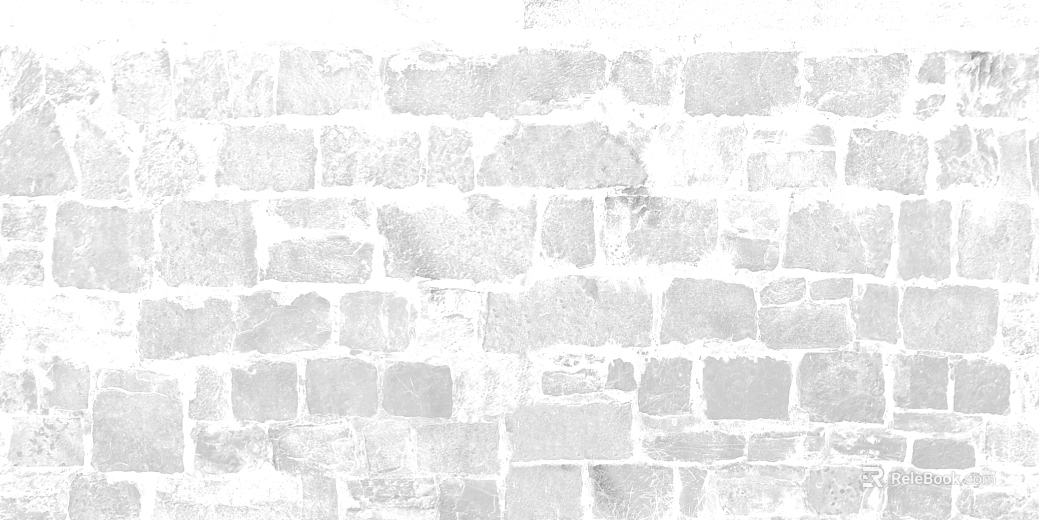 Light gray stone brick wall indoor and outdoor wall texture