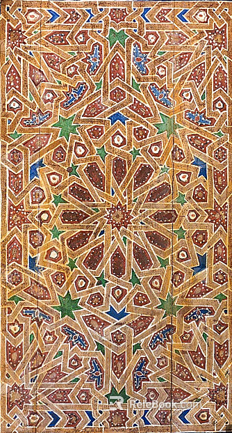 Wall tile ethnic style texture