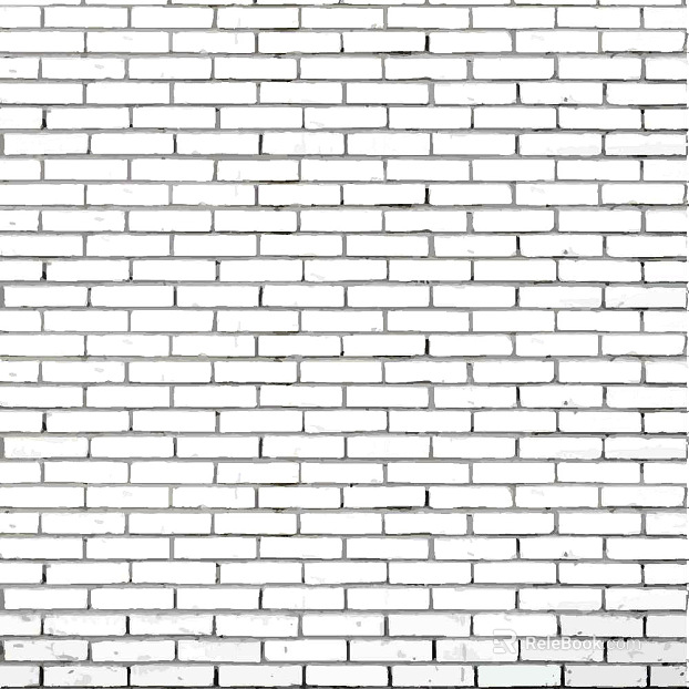 Brick wall white bump texture brick texture
