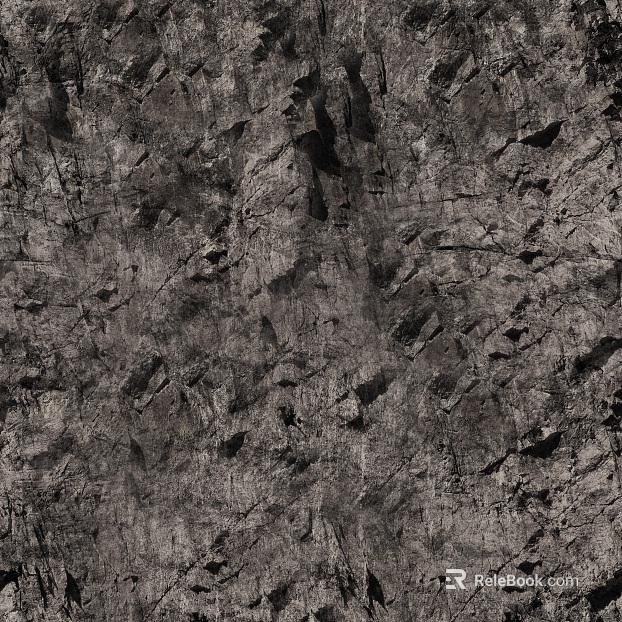 Dark gray rock exterior finish texture