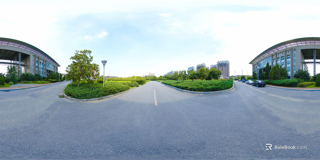 HDR City Campus Campus Panorama texture