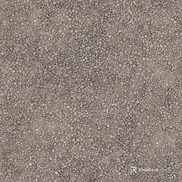 Ground gravel texture