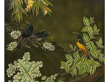 Animal painting texture (ID:ffach550514)