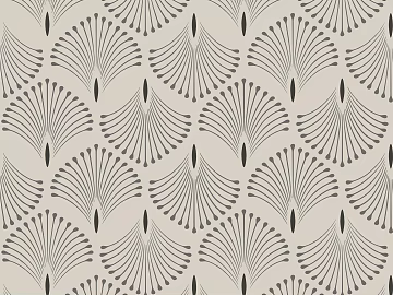 Light gray geometric line wallpaper wall decoration 3d model