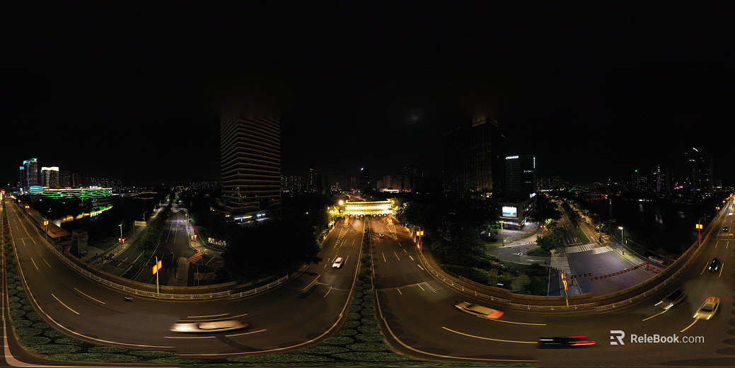 Outdoor Garden Park Panoramic View texture