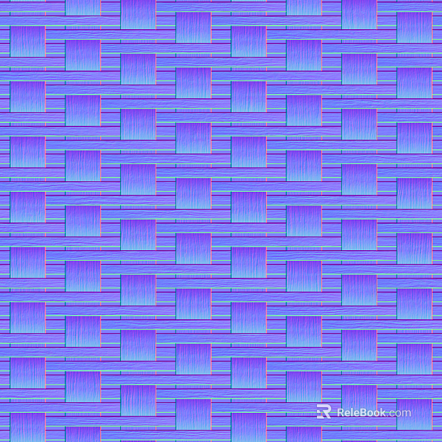 Blue-purple woven wood veneer texture