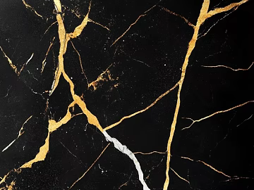 Black Golden Flower Marble texture (ID:ffach972805)