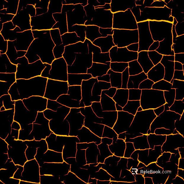 Black Bronzing Crack Texture Coating texture