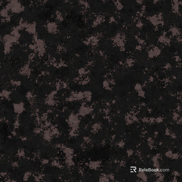 Black paint, damaged paint, worn, rusty metal surface texture
