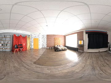 Indoor Studio Space HDR texture (ID:ffabg09361)