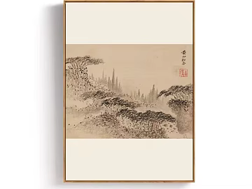 Landscape painting texture (ID:ffaeh488916)