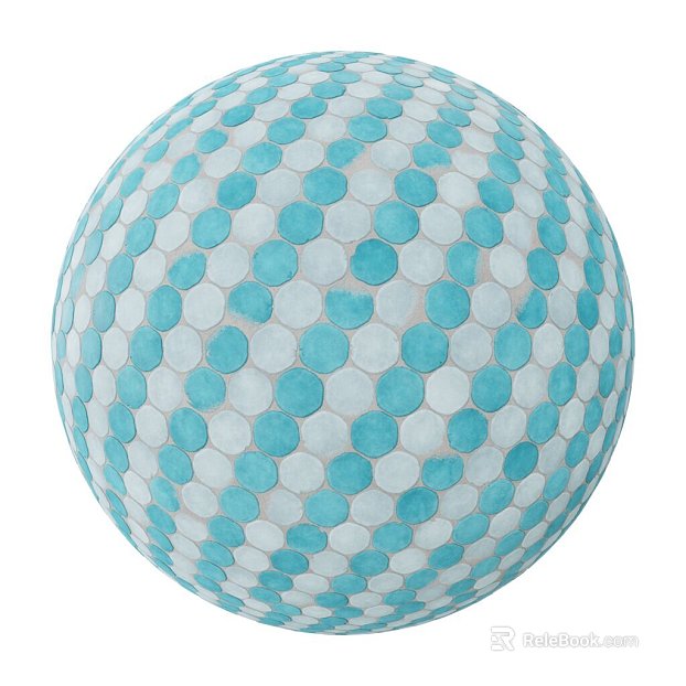 Mosaic PBR texture