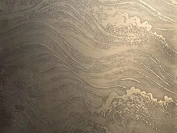 Bronze water corrugated metal plate wall decoration texture (ID:ffaeh752916)