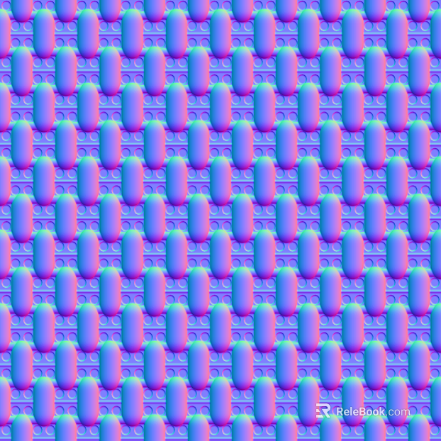 TPE Foot Pad Plastic Non-Slip Texture Normal Bump Map texture