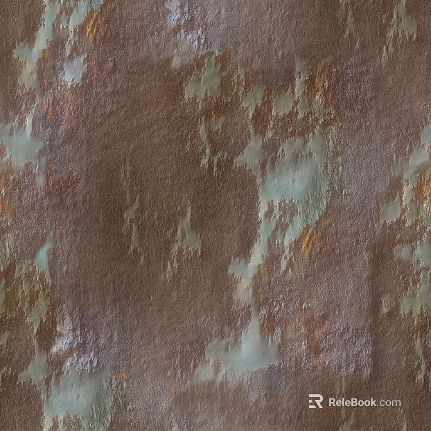 Modern distressed old metal rusty metal texture