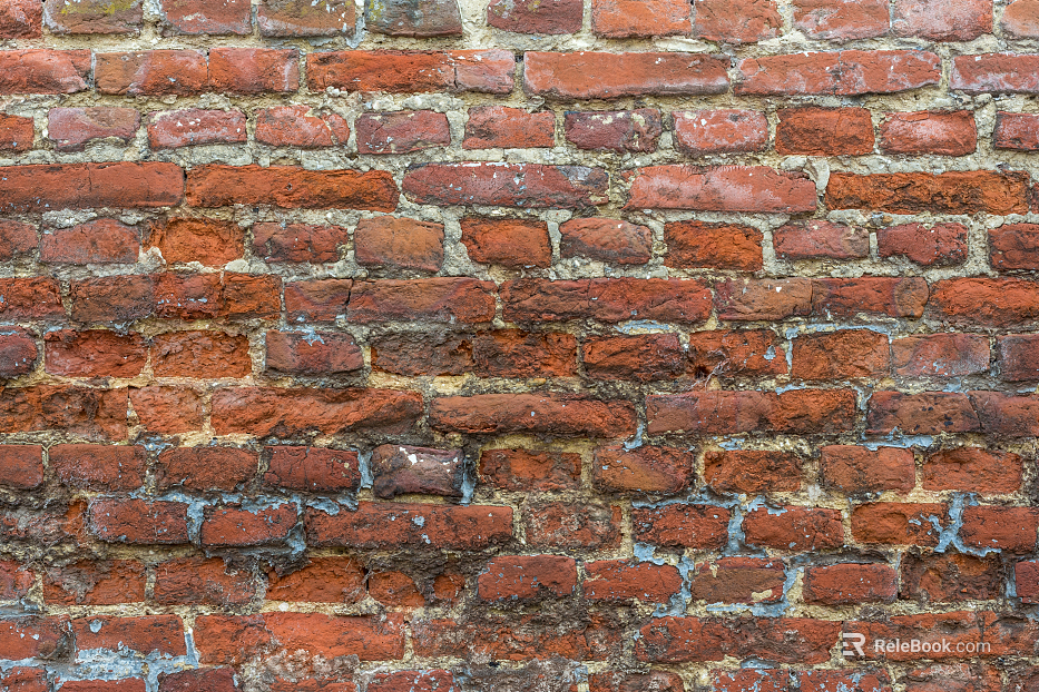 Modern old-fashioned red brick wall industrial wind brick wall dilapidated brick wall texture