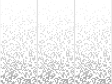 Black and white gradient metal perforated plate perforated plate perforated metal plate perforated aluminum plate texture (ID:ffach983646)