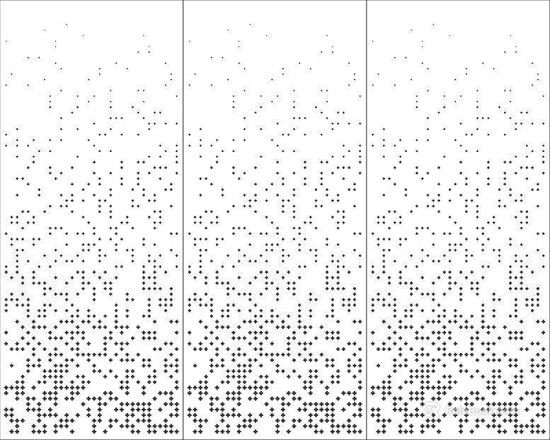 Black and white gradient metal perforated plate perforated plate perforated metal plate perforated aluminum plate texture