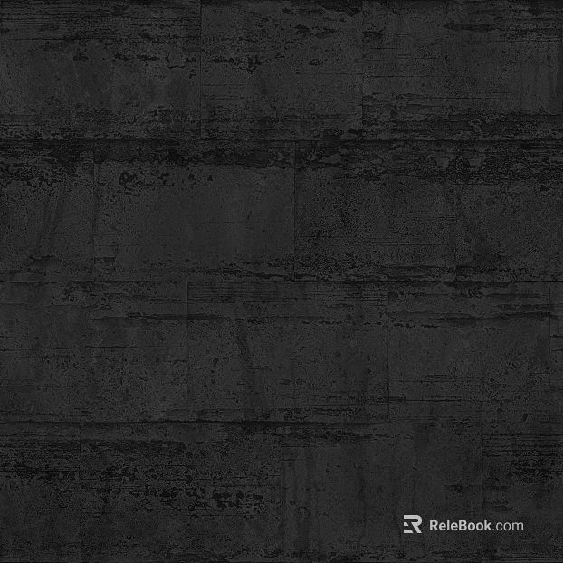 Black cave stone interior wall stone texture