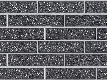 Metal carved plate thermal insulation integrated plate brick pattern texture (ID:ffach008355)