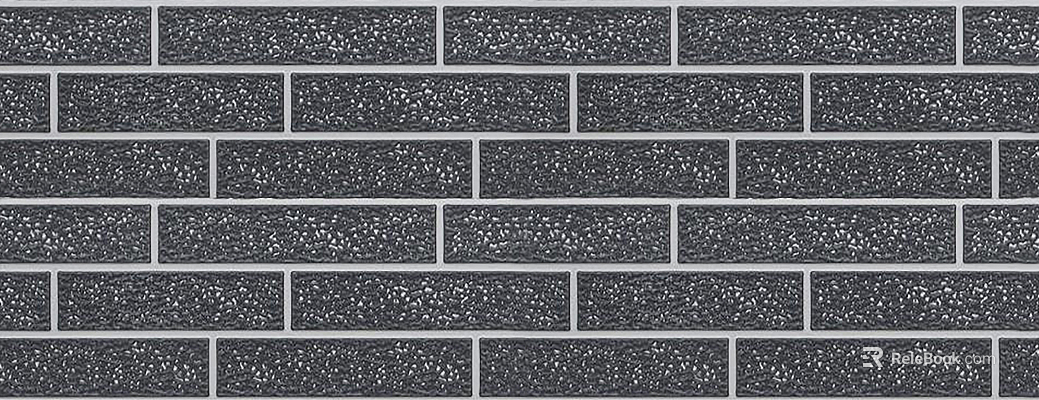 Metal carved plate thermal insulation integrated plate brick pattern texture