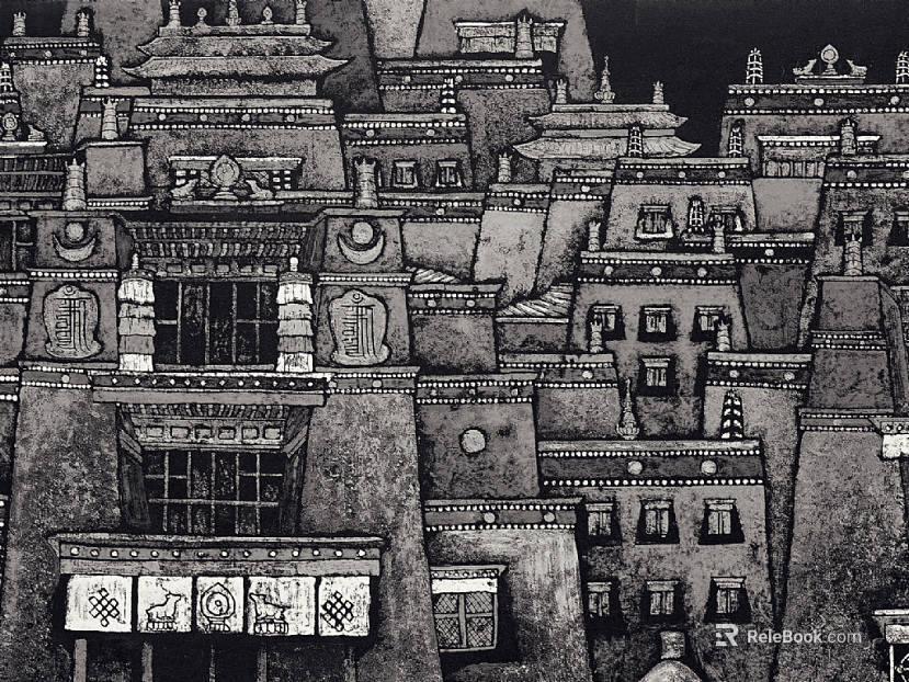 architectural painting texture