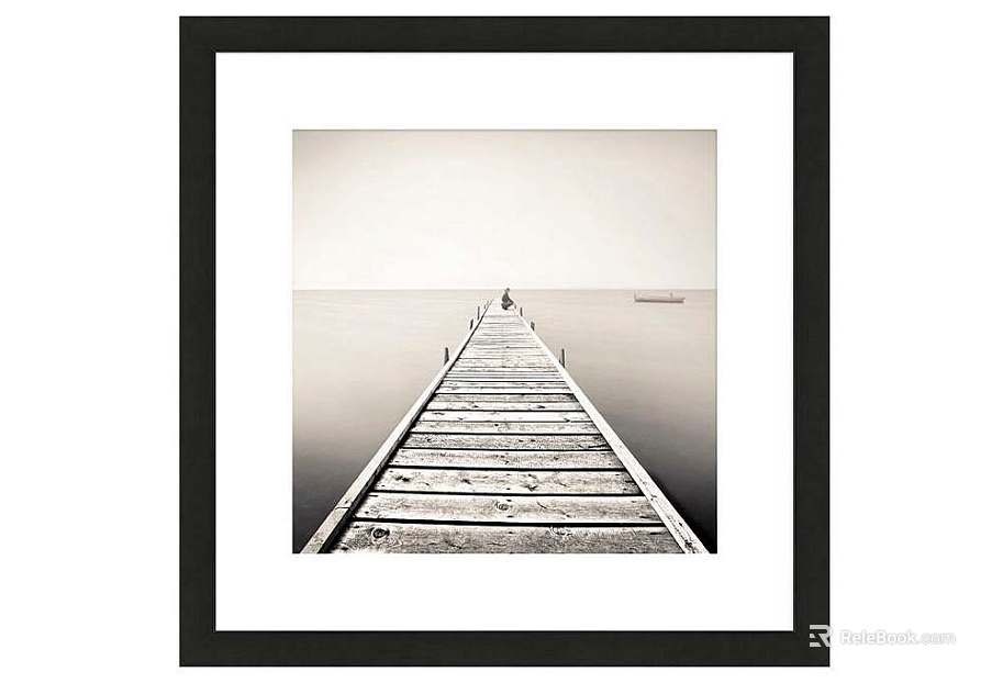 black and white painting texture