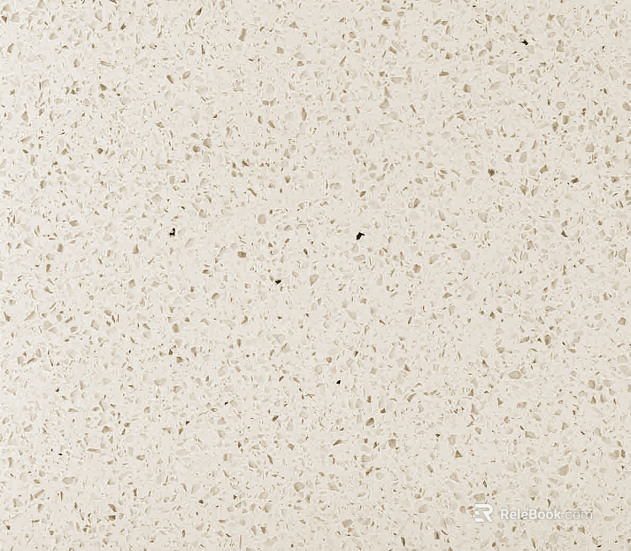 terrazzo rice white solid color quartz stone texture