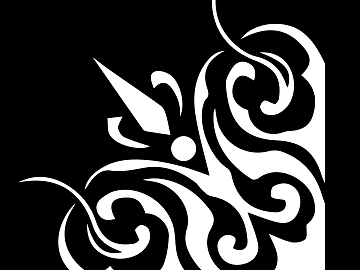 Black and white mask pattern texture pattern graphics carved graphics (ID:ffach531184)