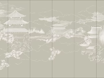 chinese landscape painting texture (ID:ffach674954)