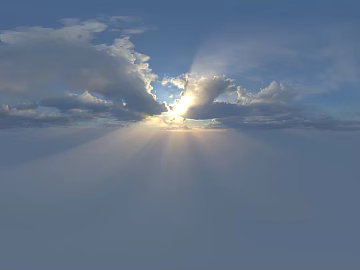 Cloudy Blue Sky Daytime Landscape HDR Map texture (ID:ffach140456)
